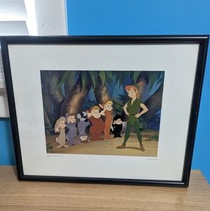 Disney Peter Pan & The Lost Boys "Peter's Faithful Boys" Framed Lithograph Print